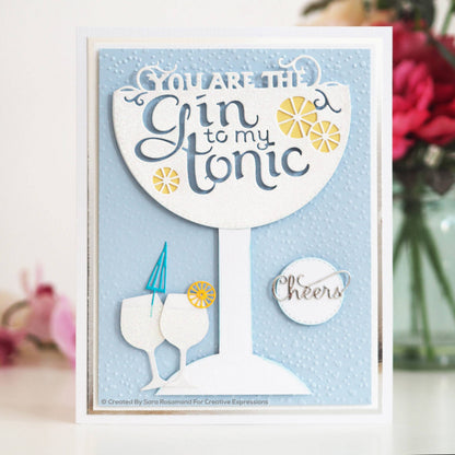 Collection Papier Découpé - Gin To My Tonic Frise