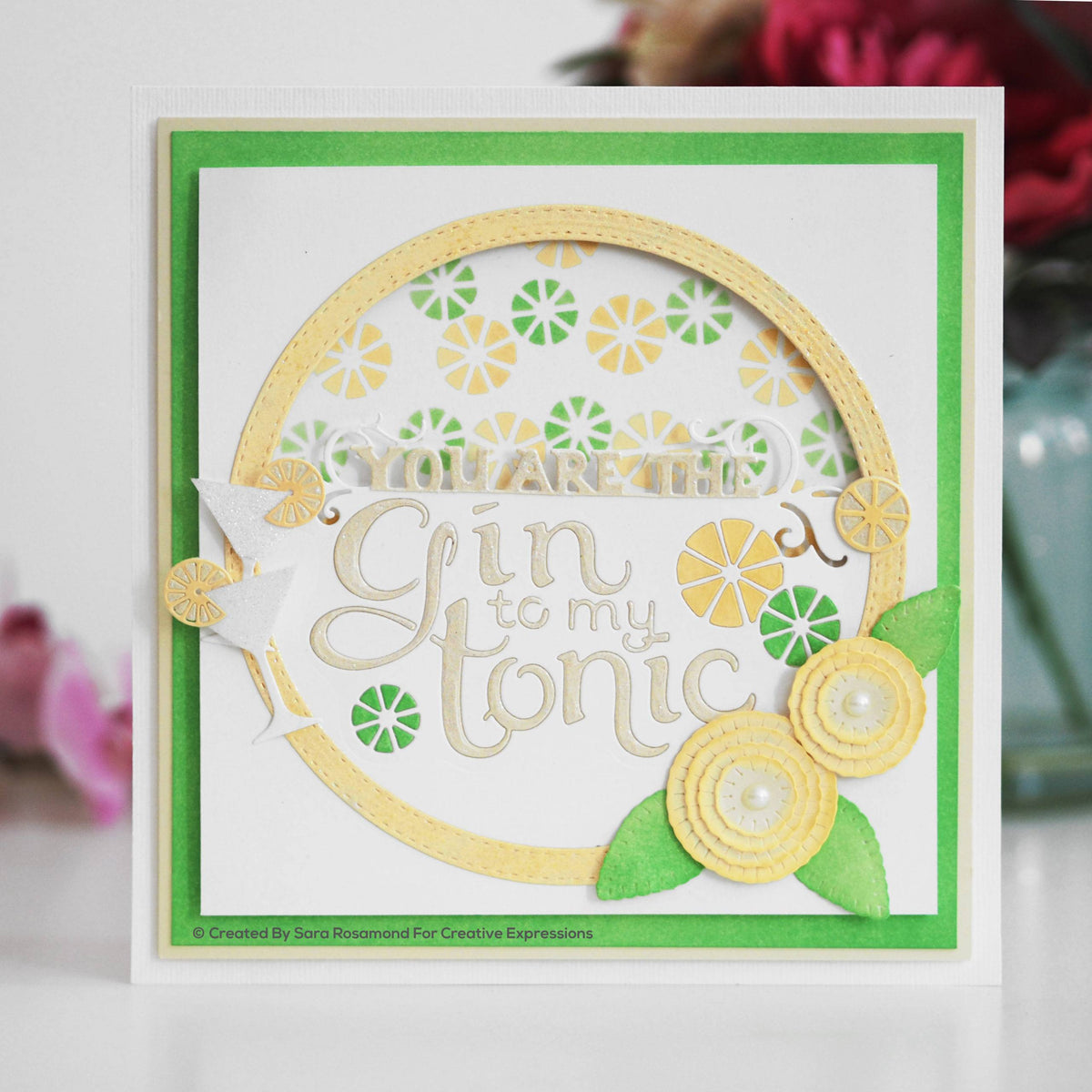 Collection Papier Découpé - Gin To My Tonic Frise