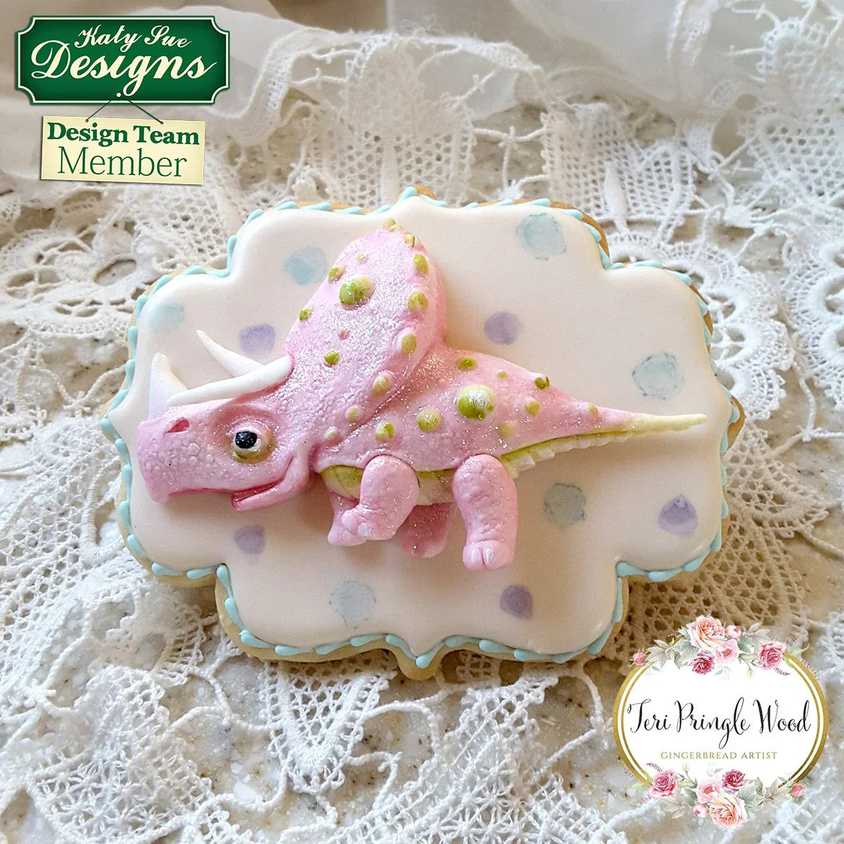Moule en silicone Triceratops