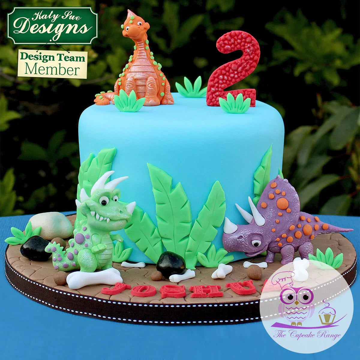Moule en silicone Triceratops