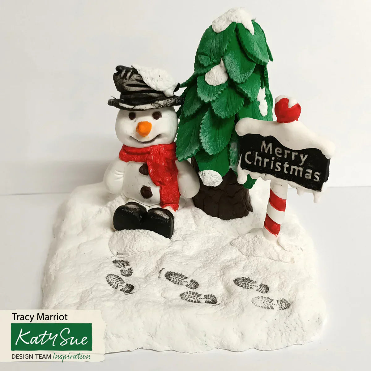Moule à glaçons en silicone bonhomme de neige