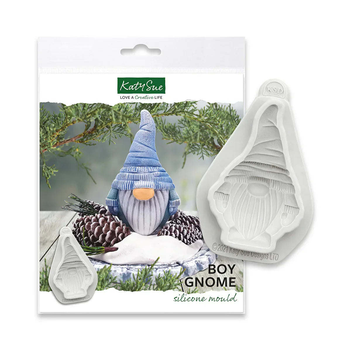 Boy Gnome Silicone Mould