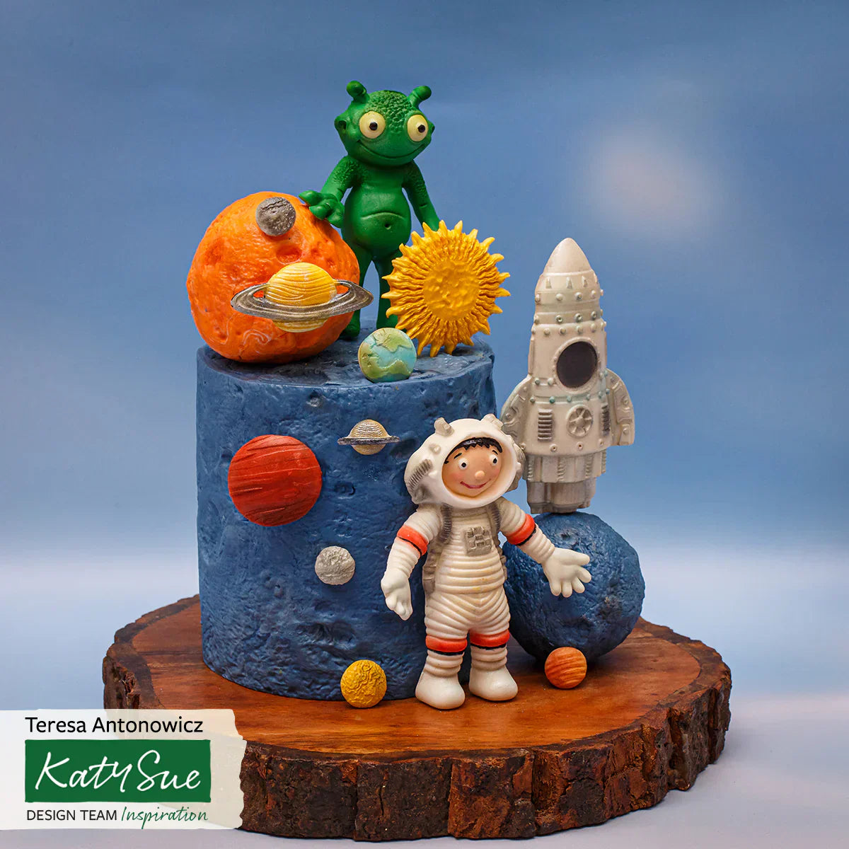 Moule en silicone Spaceman