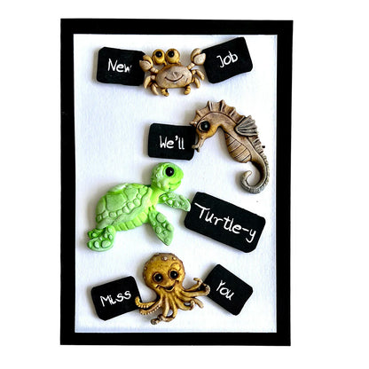 Octopus and Seahorse Silicone Mould