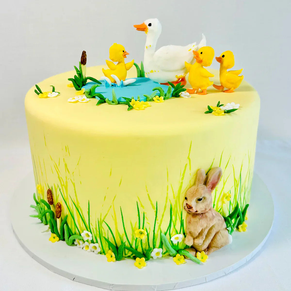 Mother Duck and Ducklings Silicone Mould