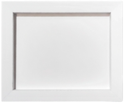CrafTreat 3D Fold Shapes - Frames White - Rectangle 6pcs