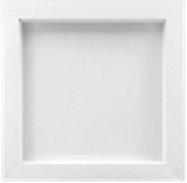 CrafTreat Formes plissées 3D - Boîte d'ombre blanche - Formes assorties 3 pièces