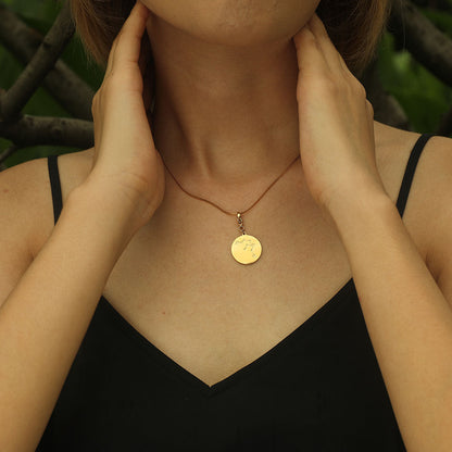 ZODIAC CONSTELLATION Double Sided Charm