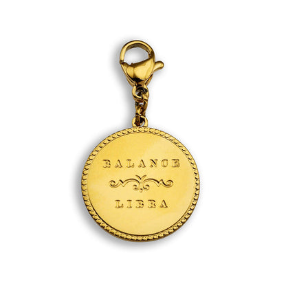 ZODIAC CONSTELLATION Double Sided Charm