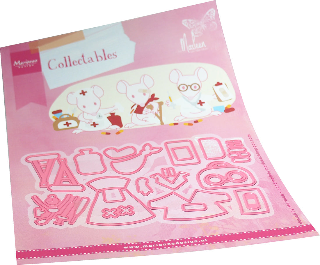 Marianne Design Collectables Die - Kit de docteur par Marleen