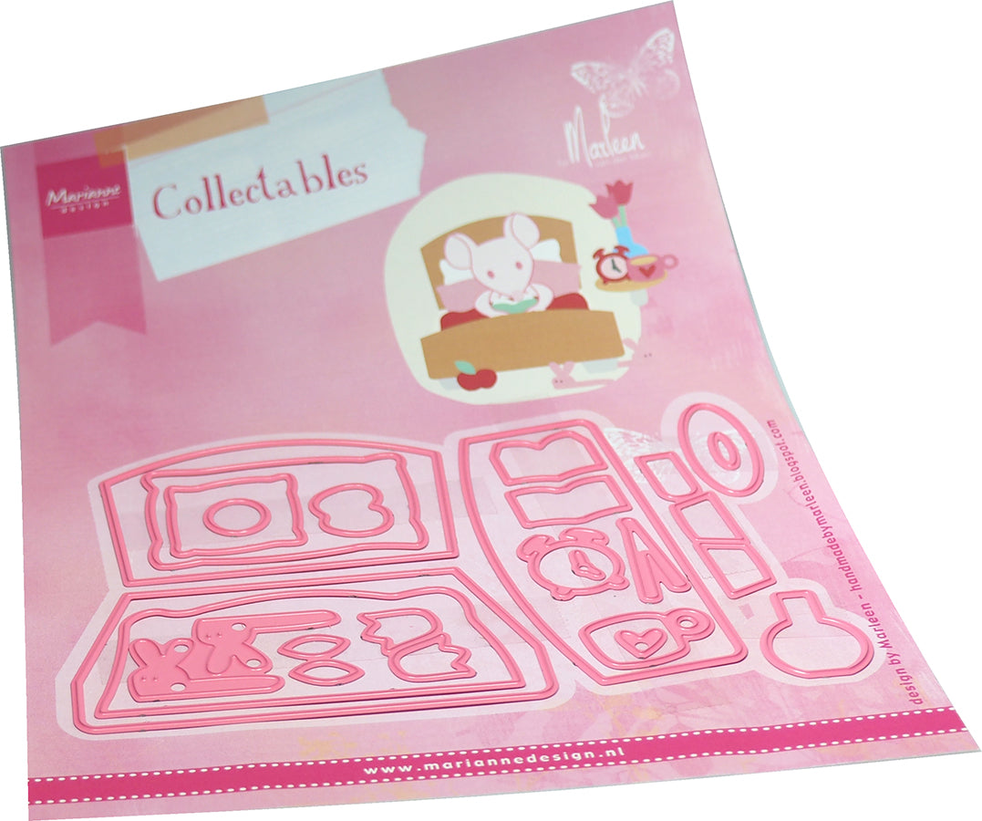 Matrice de coupe Collectables de Marianne Design - Lit de Marleen