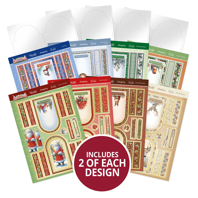 Arche festive - Joyeux et lumineux - Kit de cartes thématique