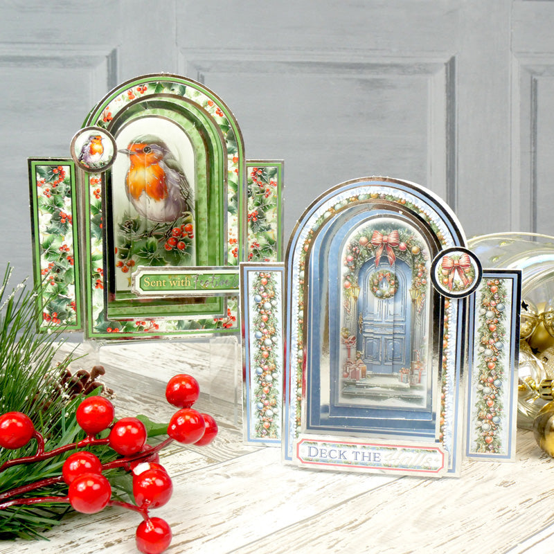 Arche festive - Joyeux et lumineux - Kit de cartes thématique