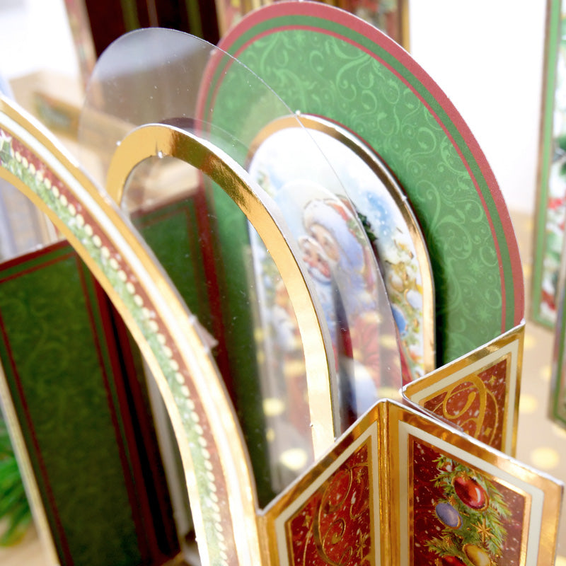 Arche festive - Joyeux et lumineux - Kit de cartes thématique