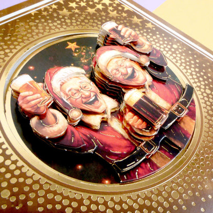 Kit de cartes de découpage festif et amusant "Golden Oldies" délicieux
