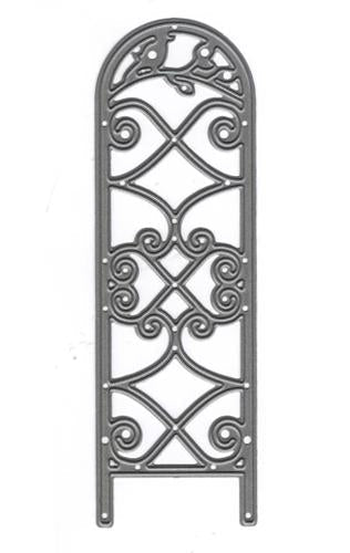 Marianne Design : Matrices de découpe Craftables - Treillis d'oiseaux