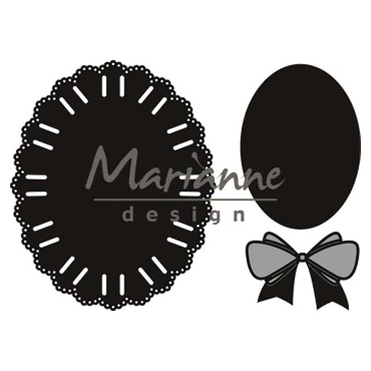 Matrice de découpe ovale Marianne Design Craftables