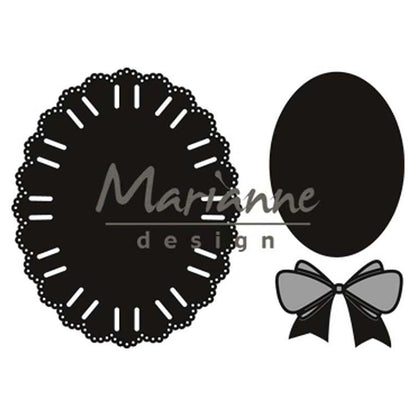 Matrice de découpe ovale Marianne Design Craftables