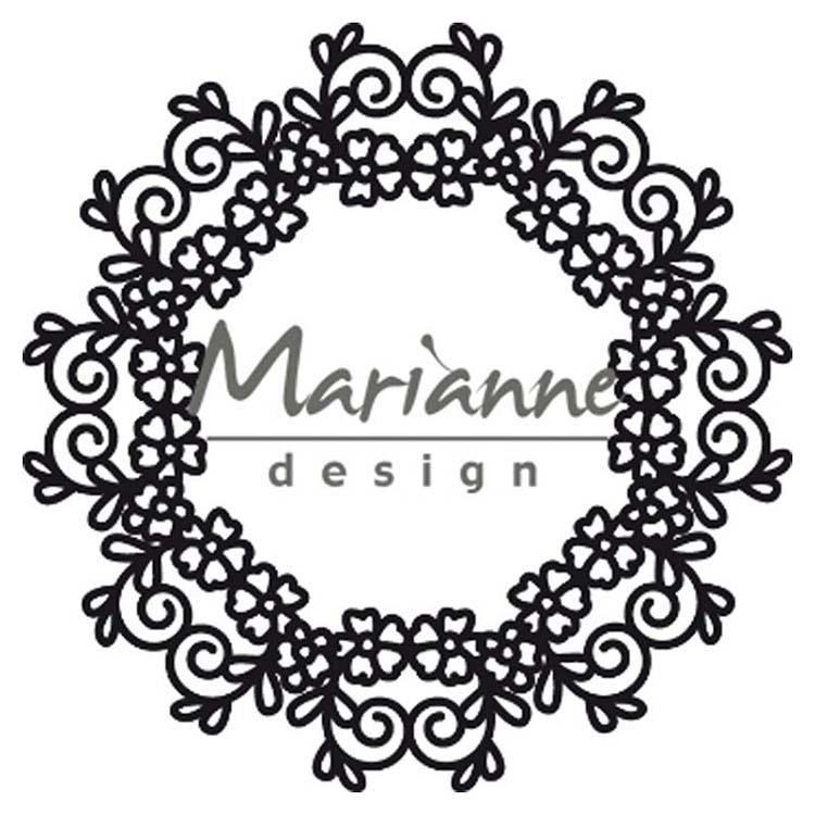 Marianne Design Craftables Napperon Floral