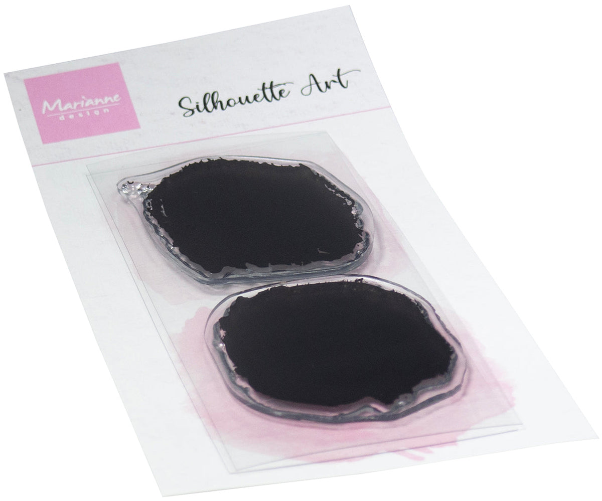 Marianne Design Clear Stamp - Silhouette Art - Taches