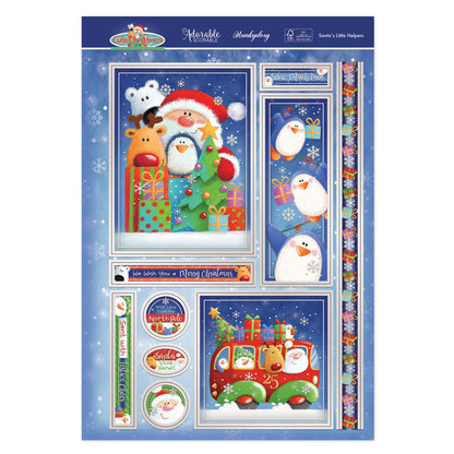Set de Luxe de Toppers "Les Petits Lutins du Père Noël"