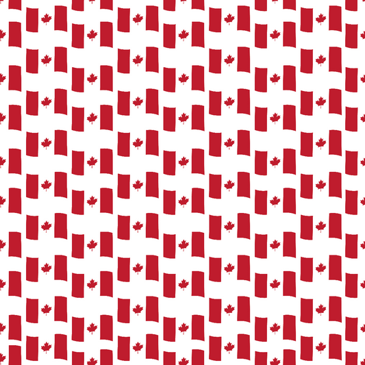Craft HTV Canada Flag Pattern