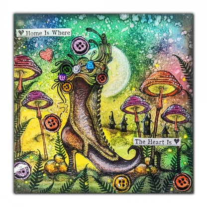 Snailcap Mushrooms Stamp