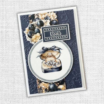 Fleurs printanières - Papier cartonné lisse assorti 30,5 x 30,5 cm - 12 feuilles 32862