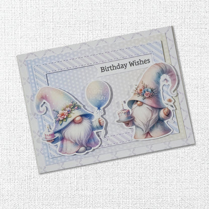 Butterfly Gnomes Embossed Die Cuts 34851