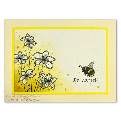 Timbre Fleurs de mousse