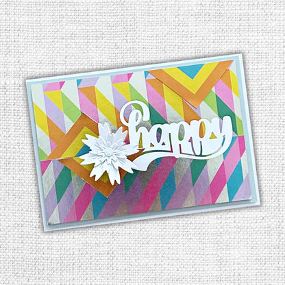Collection de papiers Rétro Feuille 30,5 x 30,5 cm 32526