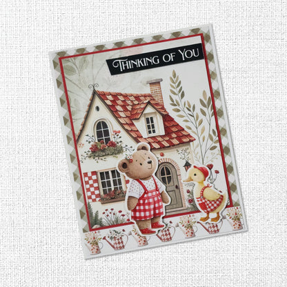 Collection de papiers "Amis Fraises" 6x6 34857