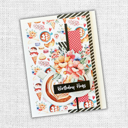 Coffee In Paris Collection de Papiers 12x12 32304