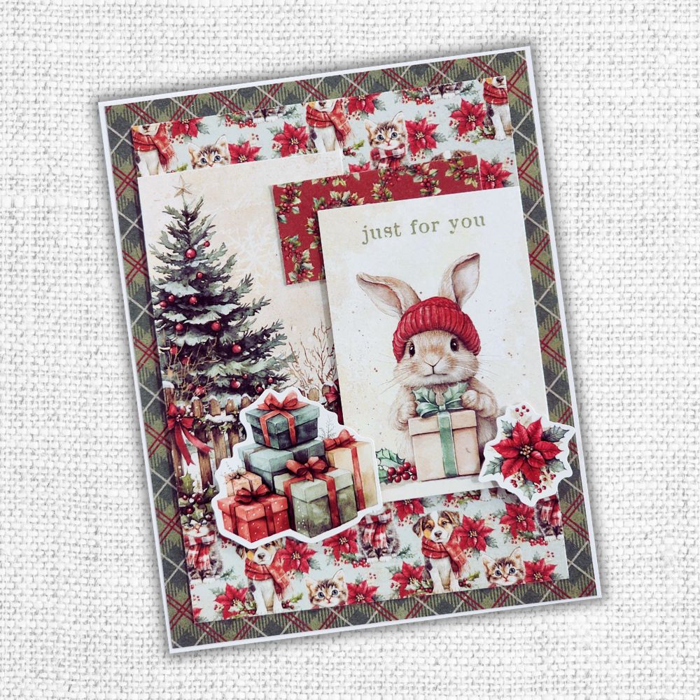 Christmas Tree Farm Papercuts Cardmaking Kit 35439