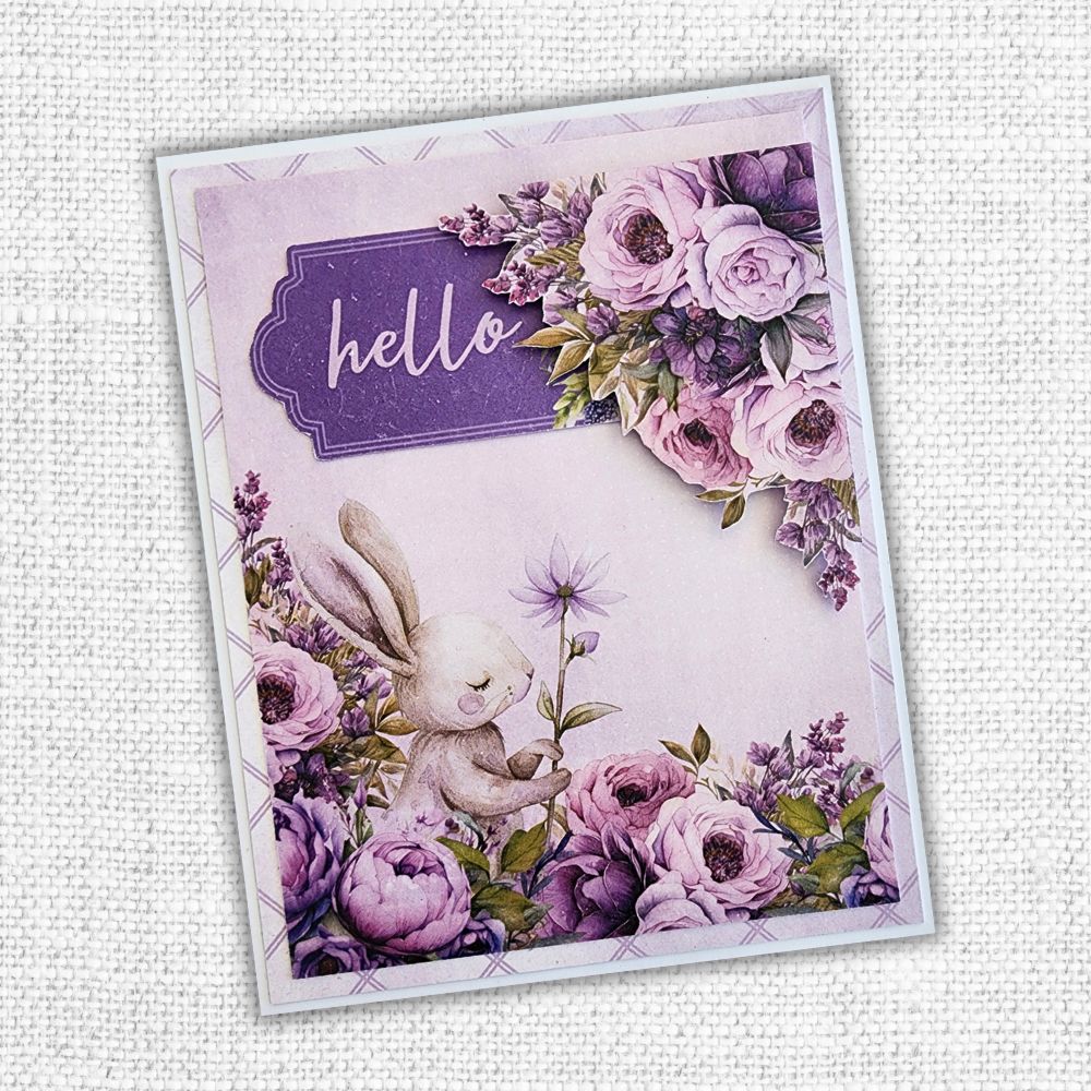 Collection de Papiers 30x30 Lavande & Fées Les Bases 33501