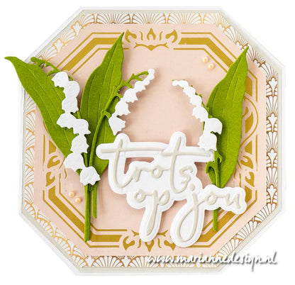 Matrice de découpe Marianne Design Creatables - Muguet de Tiny