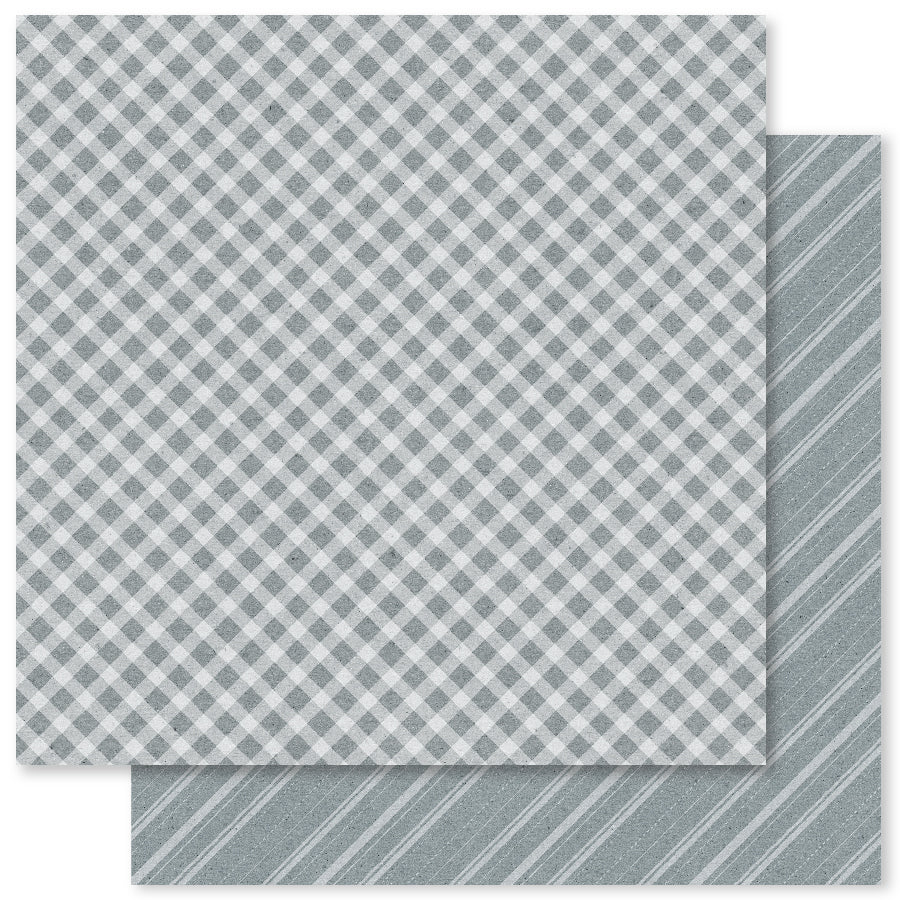 Lot de papiers 30x30 cm (12 feuilles) motifs Kraft Charlie's 33159