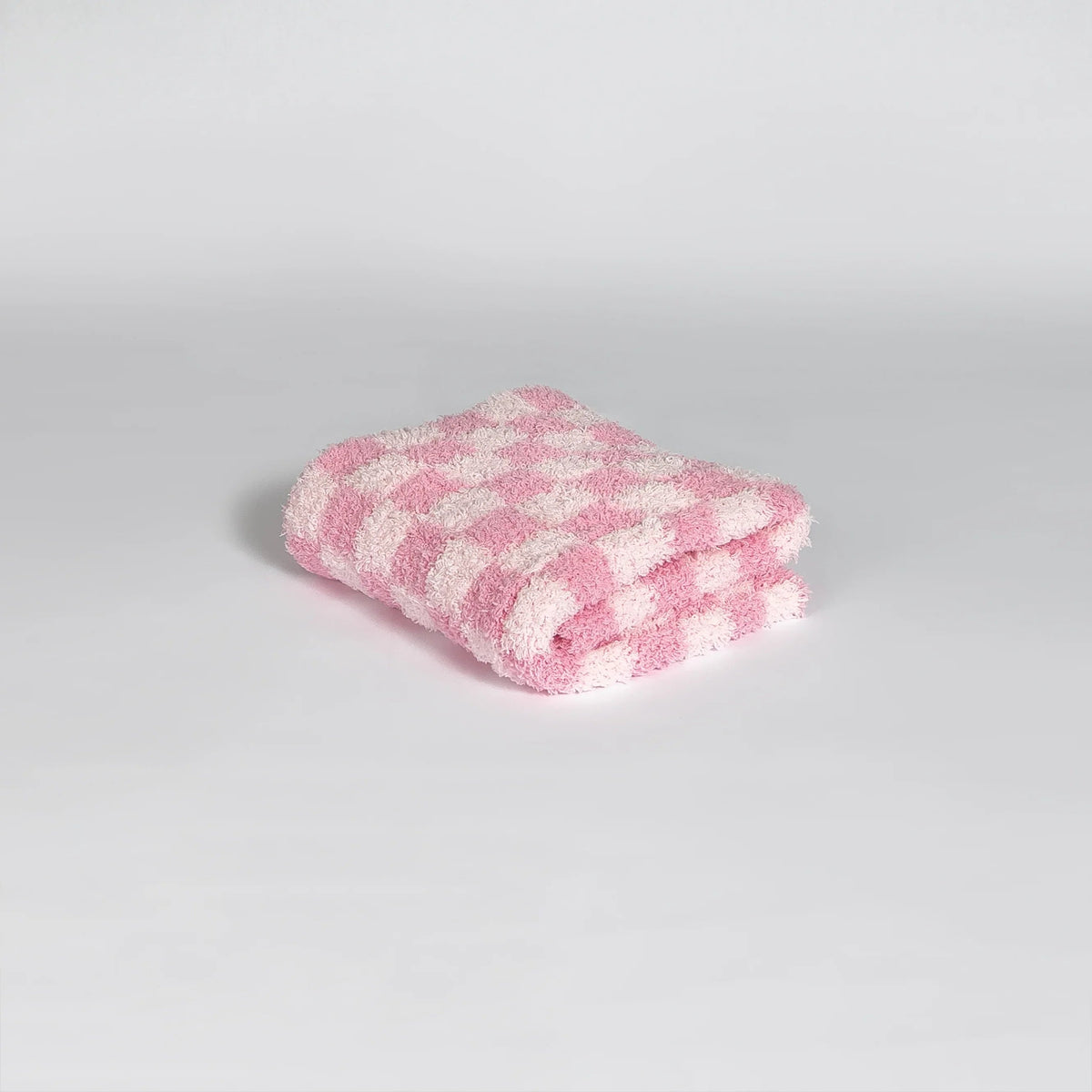 Doudou à carreaux fantaisie en coton