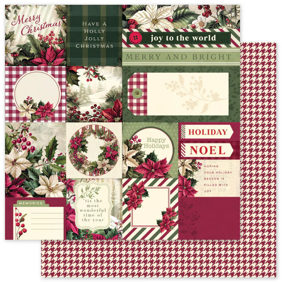 Christmas Holly 12x12 Paper Collection 35118