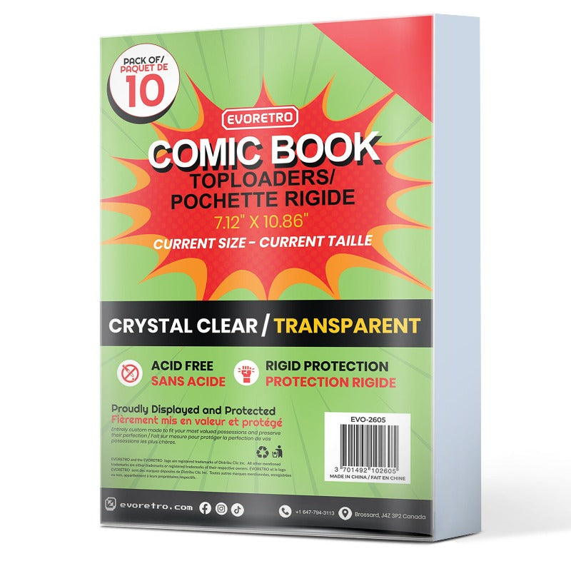 Comic Book Top Loader for Current Age Comics