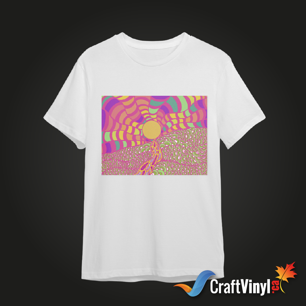 Craft Vinyl Inkjet Printable Transfers For Light Materials HTV