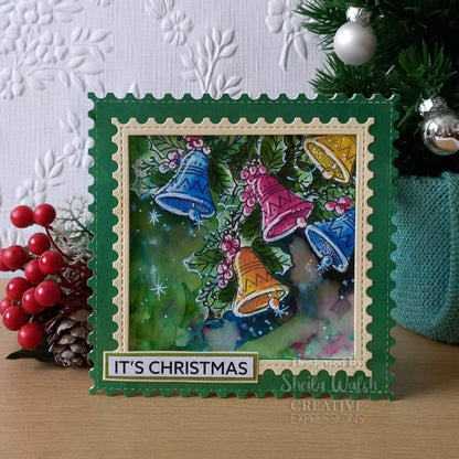 Creative Expressions Designer Boutique Jingle All The Way Lot de tampons transparents 15,2 x 10,2 cm