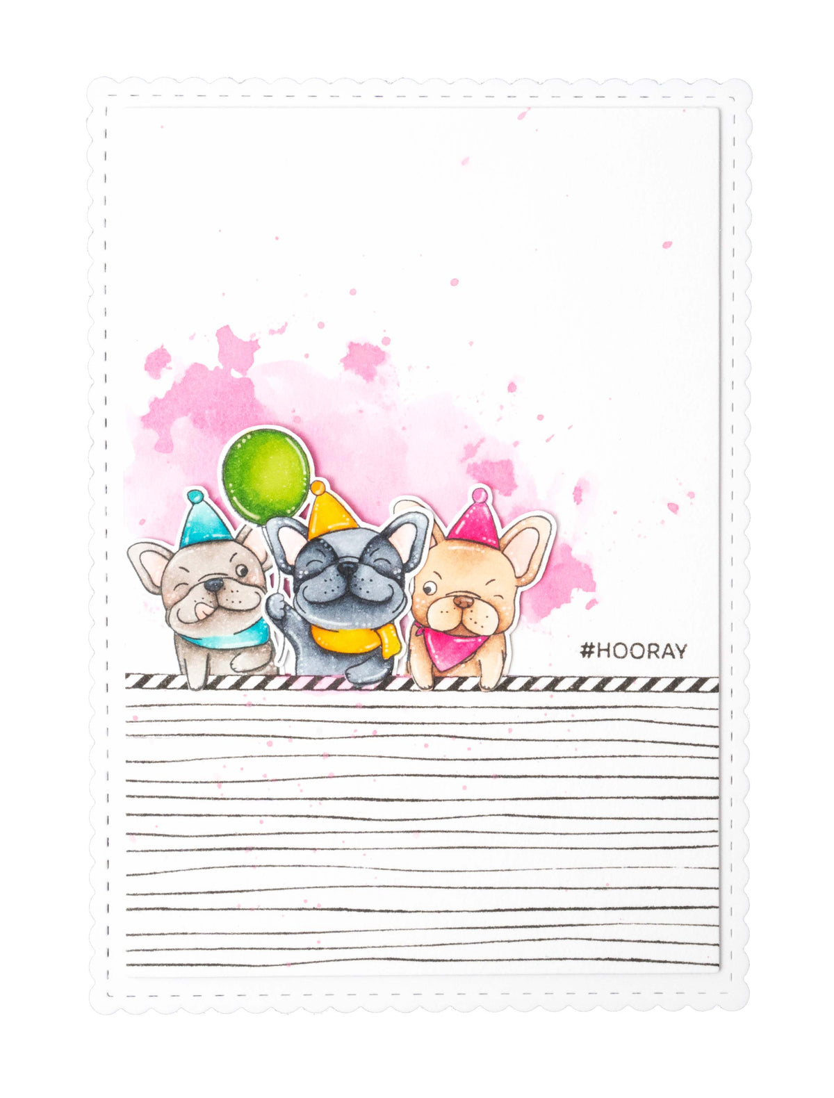 CCL Tampon transparent Buddy's Party Friendz 225x80x3mm 15 PC nr.348