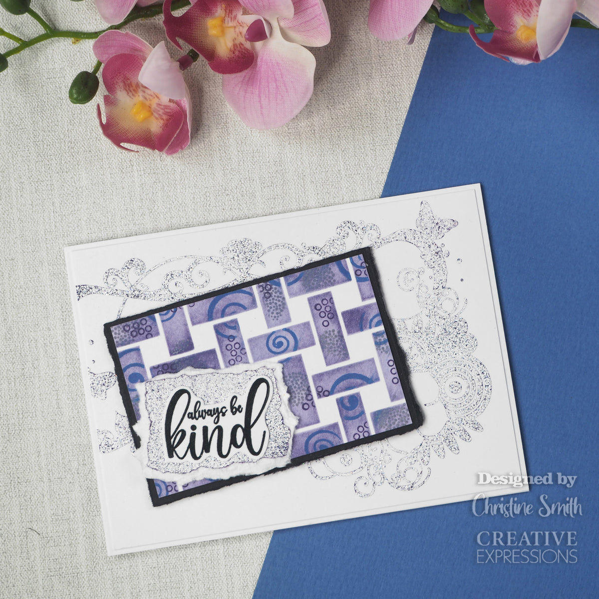 Creative Expressions Designer Boutique Breezy Elements Lot de tampons transparents 15,2 x 10,2 cm