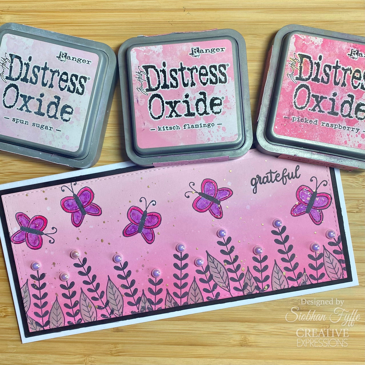 Creative Expressions Helen Colebrook Sentiments Positifs Set de Tampons Transparents 6 po x 4 po
