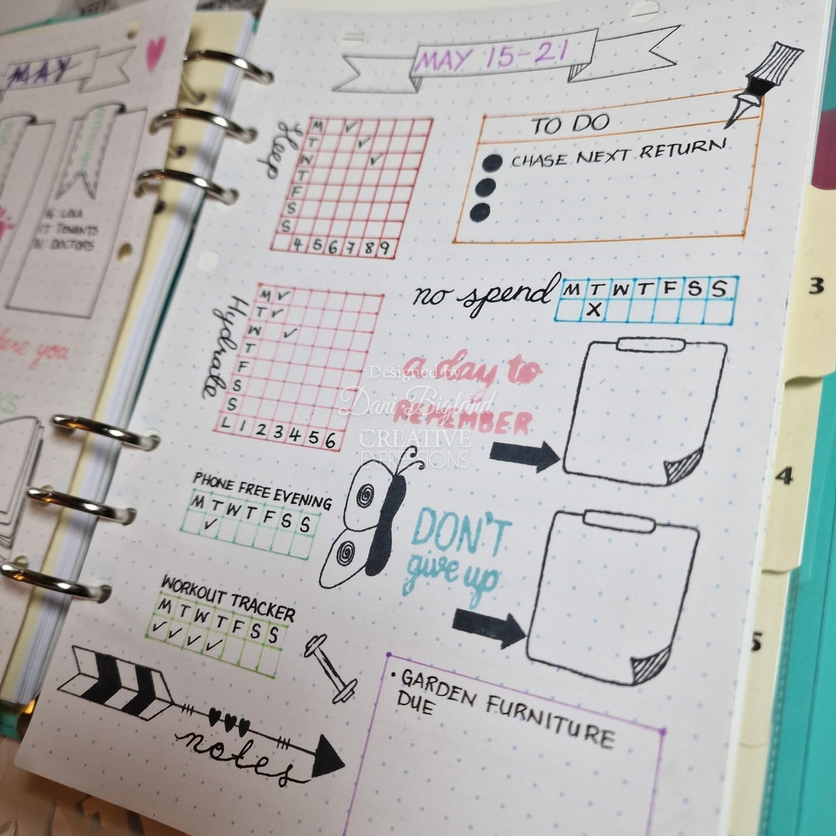 Creative Expressions Helen Colebrook Sentiments Positifs Set de Tampons Transparents 6 po x 4 po