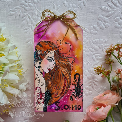 Pink Ink Designs Scorpio Lot de tampons transparents 6 po x 8 po