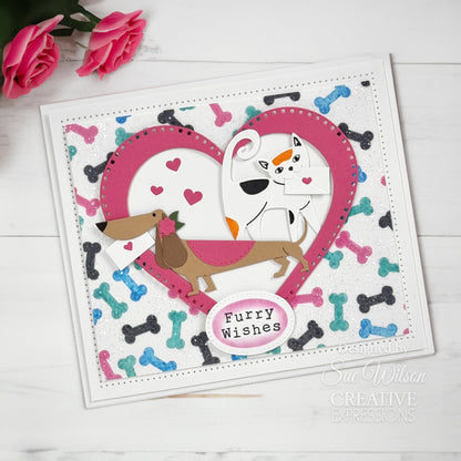 Creative Expressions Sue Wilson matrices de découpe Pet Pals Milo