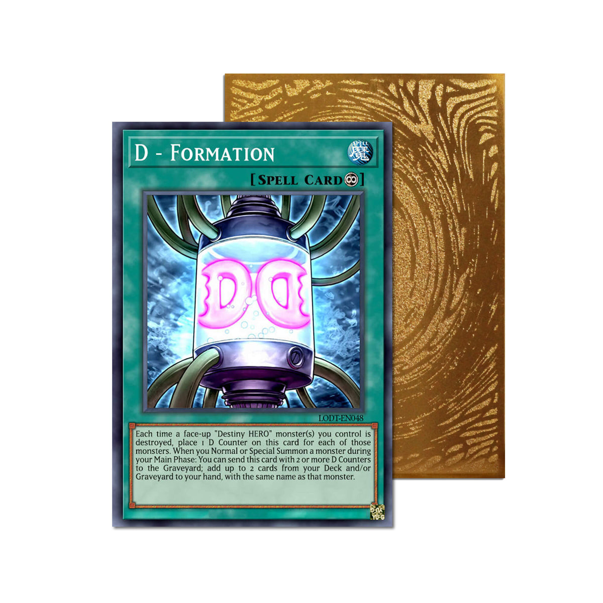 D - Formation Metal Orica Card