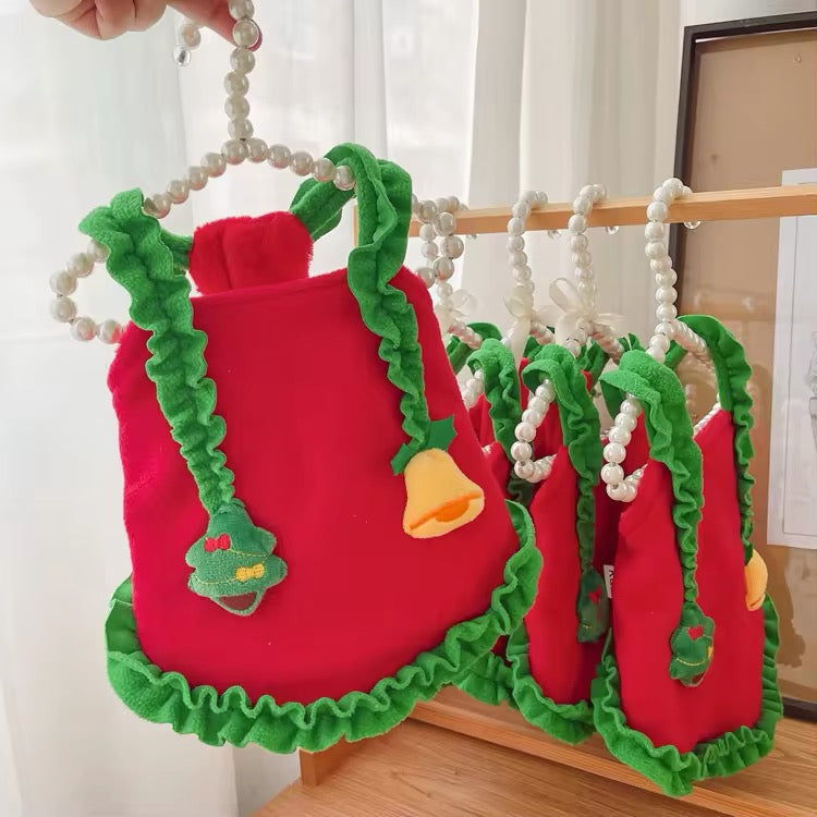 Jingle Bells Dress for Dogs – Festive Holiday Dog Dress